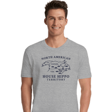 Load image into Gallery viewer, Daily_Deal_Shirts Premium Shirts, Unisex / Small / Sports Grey House Hippo Awareness
