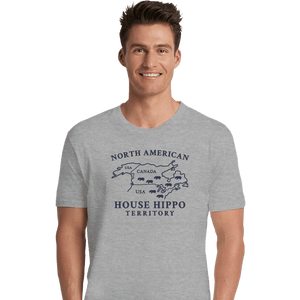Daily_Deal_Shirts Premium Shirts, Unisex / Small / Sports Grey House Hippo Awareness
