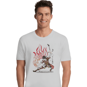 Shirts Premium Shirts, Unisex / Small / White The Power Of The Fire Nation