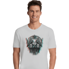 Load image into Gallery viewer, Shirts Premium Shirts, Unisex / Small / White Pyramid Red

