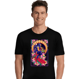 Daily_Deal_Shirts Premium Shirts, Unisex / Small / Black Ninja Art Nouveau Gaiden