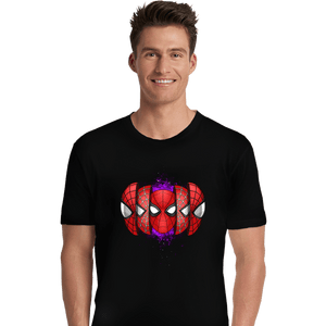 Daily_Deal_Shirts Premium Shirts, Unisex / Small / Black Multiverse Of Spiders
