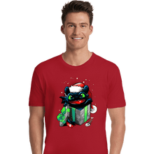 Load image into Gallery viewer, Secret_Shirts Premium Shirts, Unisex / Small / Red The Christmas Dragon
