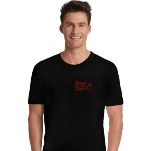 Sold_Out_Shirts Premium Shirts, Unisex / Small / Black Cowboy Garage