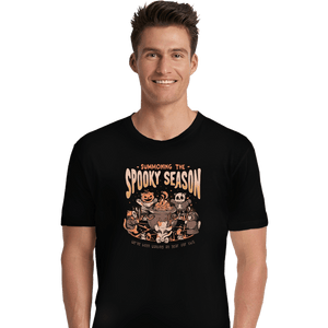 Daily_Deal_Shirts Premium Shirts, Unisex / Small / Black Summoning The Spooky Season