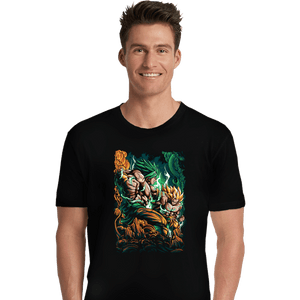 Daily_Deal_Shirts Premium Shirts, Unisex / Small / Black Saiyan Fight