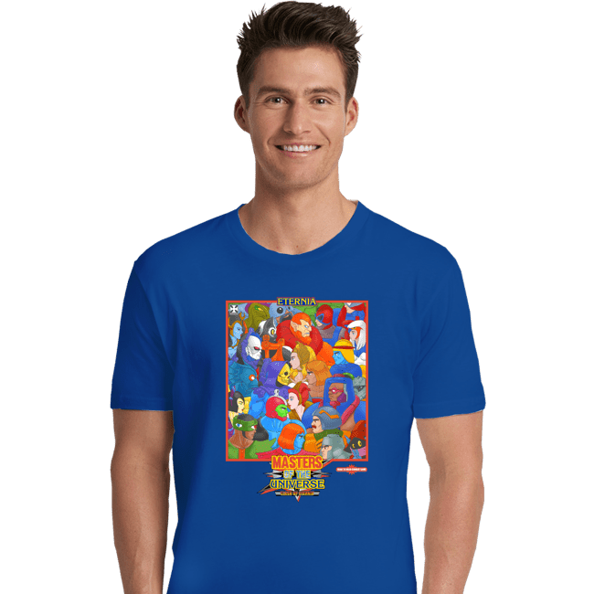 Shirts Premium Shirts, Unisex / Small / Royal Blue MOTU Arcade