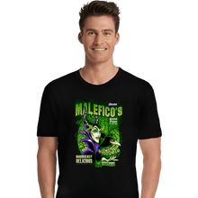 Load image into Gallery viewer, Shirts Premium Shirts, Unisex / Small / Black Maleficent Cereal
