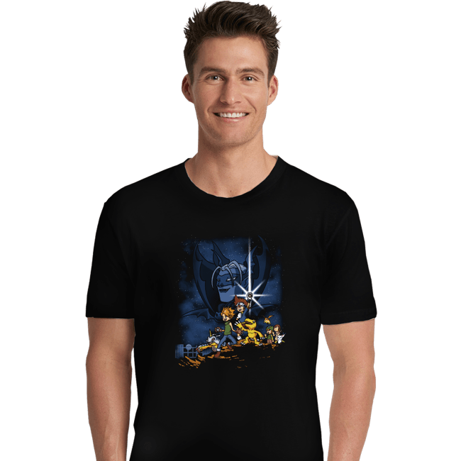 Shirts Premium Shirts, Unisex / Small / Black Digi Wars