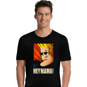 Daily_Deal_Shirts Premium Shirts, Unisex / Small / Black Hey Mama!