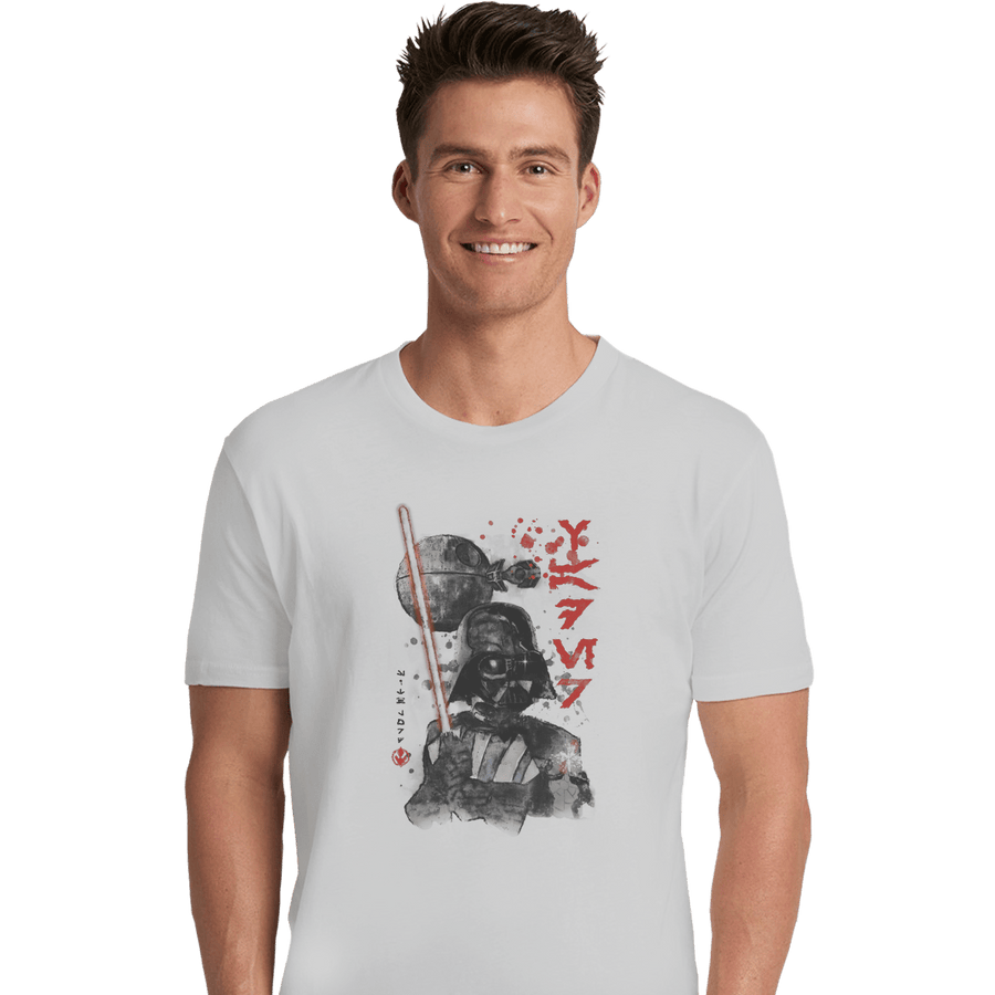Shirts Premium Shirts, Unisex / Small / White Lord Vader
