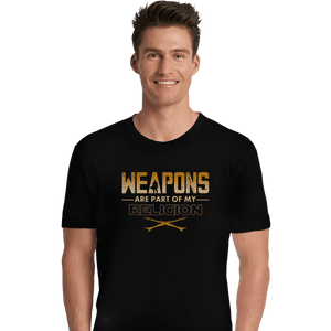 Shirts Premium Shirts, Unisex / Small / Black Weapons