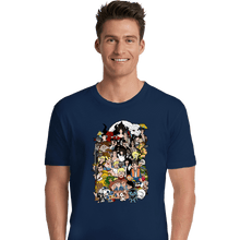 Load image into Gallery viewer, Daily_Deal_Shirts Premium Shirts, Unisex / Small / Navy Made Of Movies
