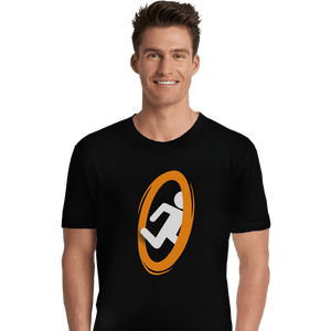 Shirts Premium Shirts, Unisex / Small / Black Portal B