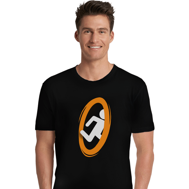 Shirts Premium Shirts, Unisex / Small / Black Portal B