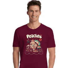 Load image into Gallery viewer, Daily_Deal_Shirts Premium Shirts, Unisex / Small / Maroon Peaches Peaches Peaches
