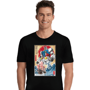 Daily_Deal_Shirts Premium Shirts, Unisex / Small / Black RX-78-2 Gundam in Japan