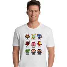 Load image into Gallery viewer, Secret_Shirts Premium Shirts, Unisex / Small / White Marvels
