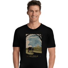 Load image into Gallery viewer, Shirts Premium Shirts, Unisex / Small / Black Epona Visit Hyrule
