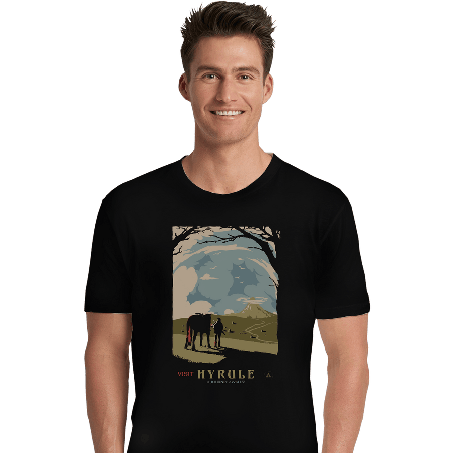 Shirts Premium Shirts, Unisex / Small / Black Epona Visit Hyrule