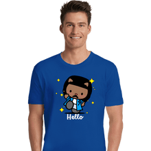 Load image into Gallery viewer, Daily_Deal_Shirts Premium Shirts, Unisex / Small / Royal Blue Hello

