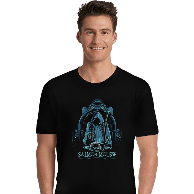 Daily_Deal_Shirts Premium Shirts, Unisex / Small / Black Salmon Mousse