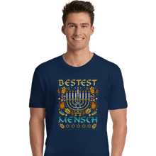 Load image into Gallery viewer, Shirts Premium Shirts, Unisex / Small / Navy Bestest Mensch

