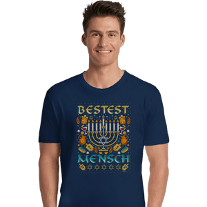 Shirts Premium Shirts, Unisex / Small / Navy Bestest Mensch