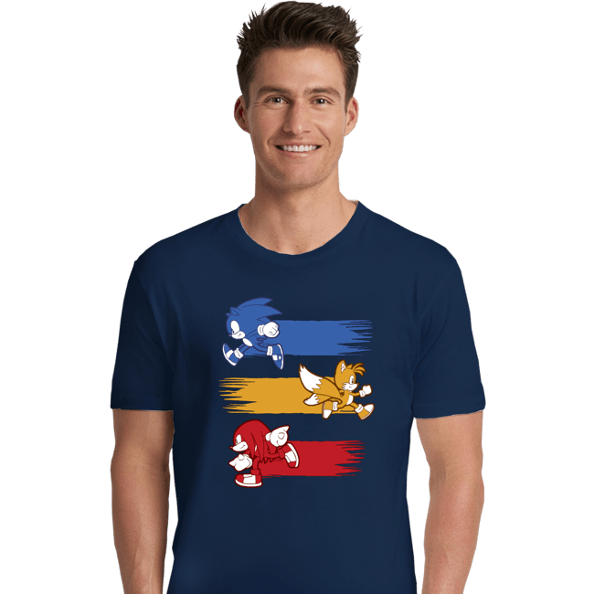 Daily_Deal_Shirts Premium Shirts, Unisex / Small / Navy Runners