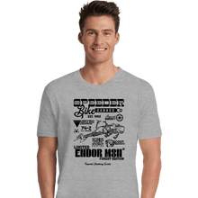 Load image into Gallery viewer, Daily_Deal_Shirts Premium Shirts, Unisex / Small / Sports Grey Speeder Bike Garage
