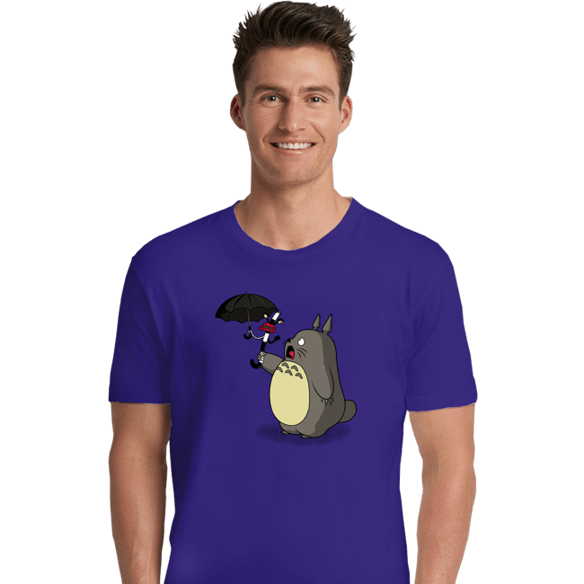 Shirts Premium Shirts, Unisex / Small / Violet Aaahh! Fake Umbrella!