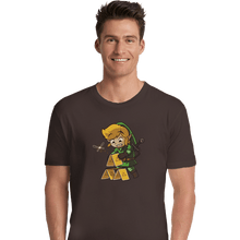 Load image into Gallery viewer, Shirts Premium Shirts, Unisex / Small / Dark Chocolate Tri-House Of Cards
