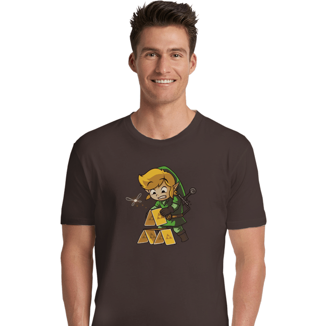 Shirts Premium Shirts, Unisex / Small / Dark Chocolate Tri-House Of Cards