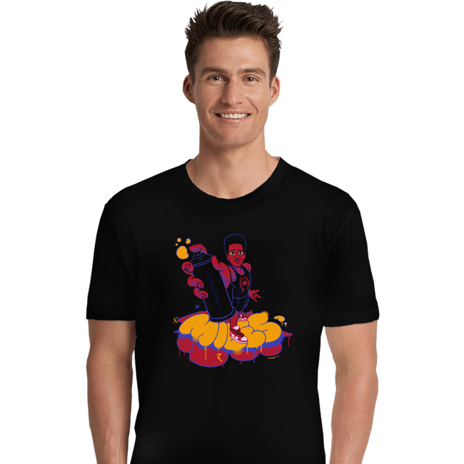 Shirts Premium Shirts, Unisex / Small / Black Morales Street