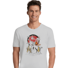 Load image into Gallery viewer, Shirts Premium Shirts, Unisex / Small / White Okami Ink
