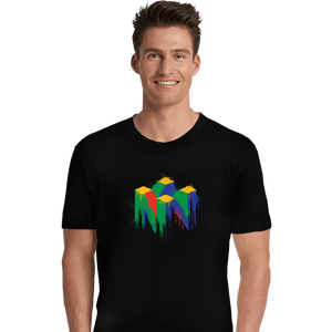 Secret_Shirts Premium Shirts, Unisex / Small / Black N64 Splashes