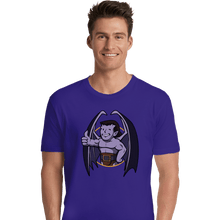 Load image into Gallery viewer, Shirts Premium Shirts, Unisex / Small / Violet Vault Gargoyle
