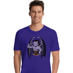 Shirts Premium Shirts, Unisex / Small / Violet Vault Gargoyle