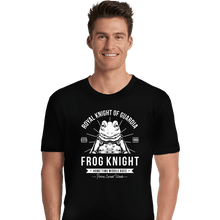 Load image into Gallery viewer, Shirts Premium Shirts, Unisex / Small / Black Frog Knight
