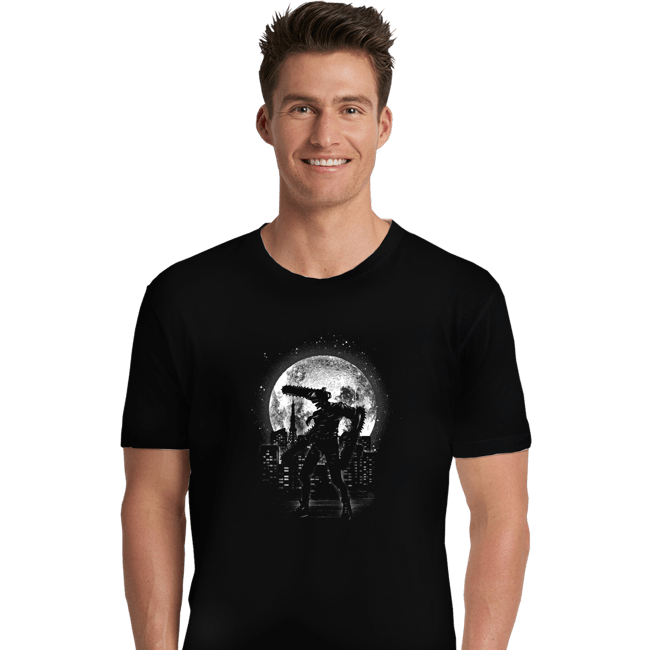Shirts Premium Shirts, Unisex / Small / Black Moonlight Chainsaw