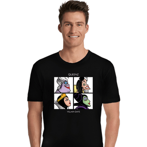 Daily_Deal_Shirts Premium Shirts, Unisex / Small / Black Queenz Villain Days