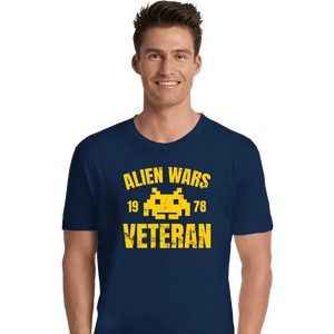Secret_Shirts Premium Shirts, Unisex / Small / Navy Alien Wars