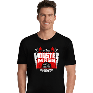 Daily_Deal_Shirts Premium Shirts, Unisex / Small / Black Monster Mash