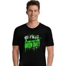 Load image into Gallery viewer, Shirts Premium Shirts, Unisex / Small / Black It&#39;s Not Easy Bein&#39; Green
