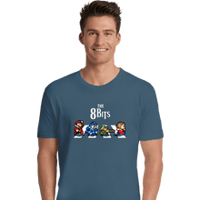 Load image into Gallery viewer, Daily_Deal_Shirts Premium Shirts, Unisex / Small / Indigo Blue The 8 Bits
