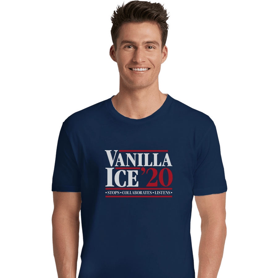 Shirts Premium Shirts, Unisex / Small / Navy Vanilla Ice 20