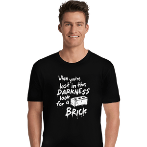 Secret_Shirts Premium Shirts, Unisex / Small / Black Look For A Brick