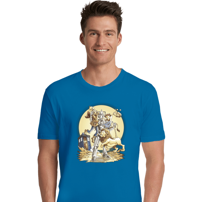 Shirts Premium Shirts, Unisex / Small / Sapphire The Planet Of Oz