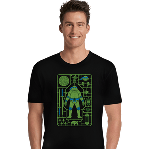 Daily_Deal_Shirts Premium Shirts, Unisex / Small / Black Leonardo Model Sprue