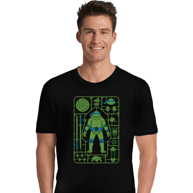 Daily_Deal_Shirts Premium Shirts, Unisex / Small / Black Leonardo Model Sprue